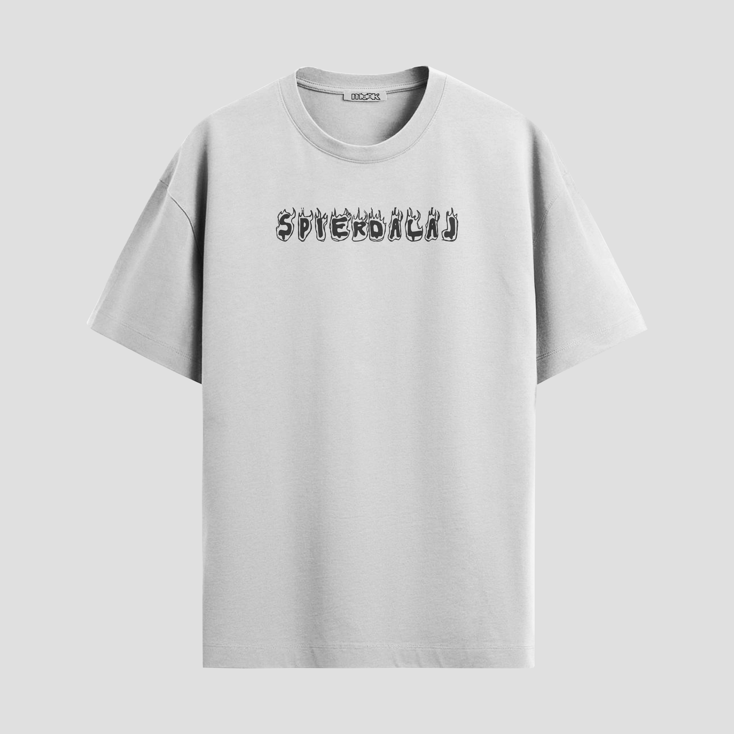Flaming SPIERDALAJ Tee - White